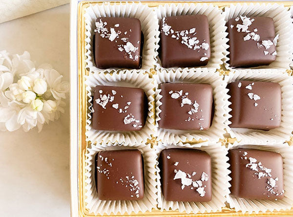 Suzanne's Salted Caramels - 12 Piece Box