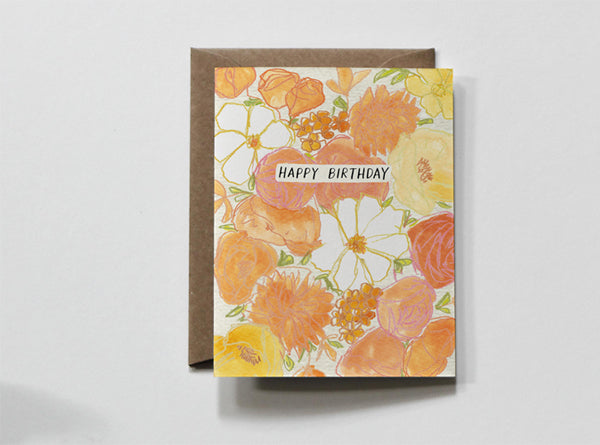 Note Card - Birthday Bouquet