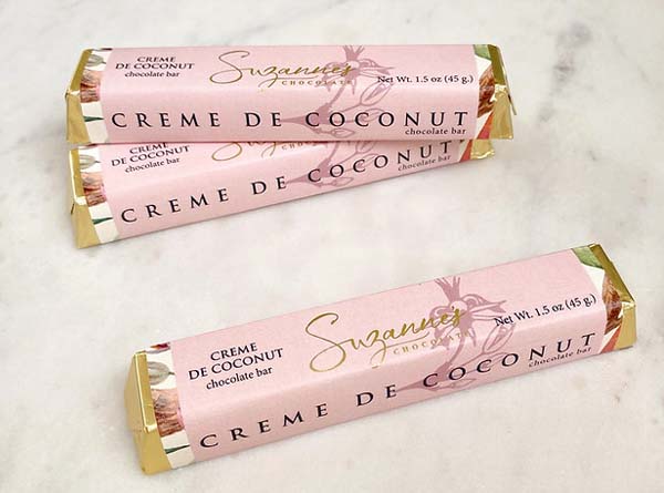 Suzanne's Chocolate Bar- Creme de Coconut