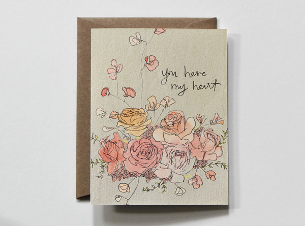 Note Card - You Have My Heart