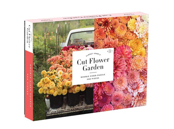 Floret Farm's Cut Flower Garden 2-sided 500 Piece Puzzle