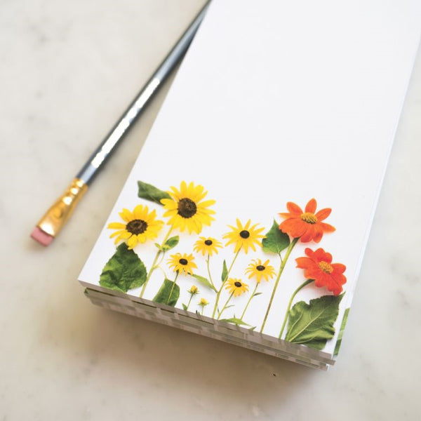 Notepad - Sunflowers