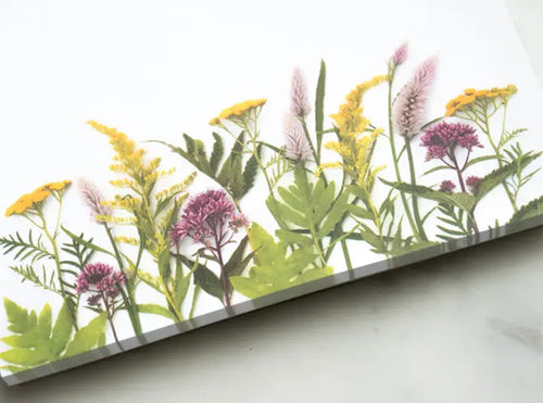 Note Pad - Large - Wildflowers