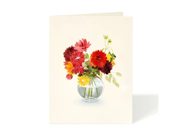Rustic Bouquet - Note Card